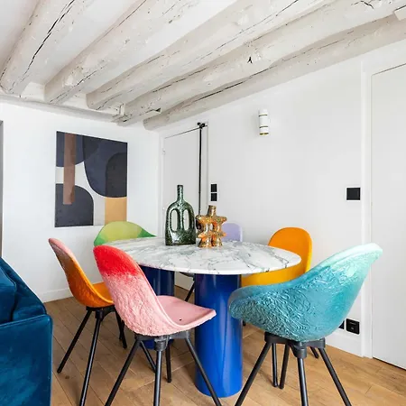 Apartamento Joyful - 2br-6p - Louvre-rivoli *