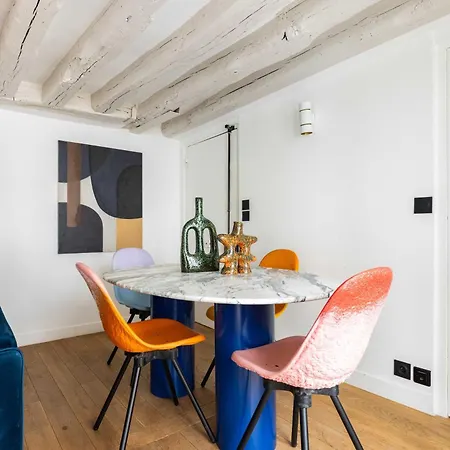 아파트 Joyful - 2br-6p - Louvre-rivoli *